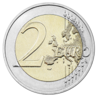 2 Eur proginė moneta, skirta baltų kultūrai (BU) (numizmatinėje pakuotėje)