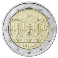 Moneta skirta Mokslo ir žinių dienai (BU) (numizmatinėje pakuotėje)